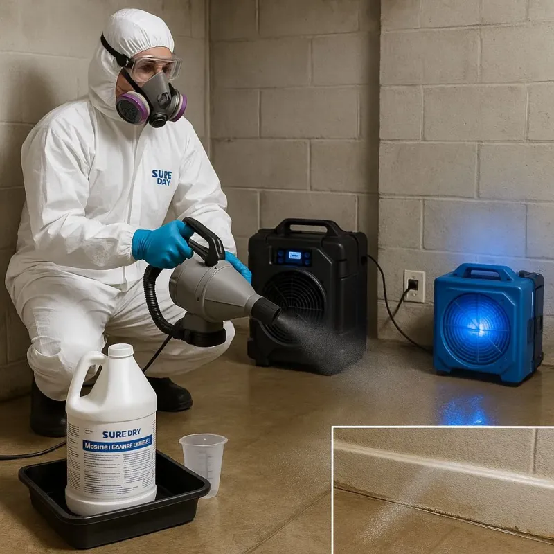 Sanitization and Odor Removal process in China, ME